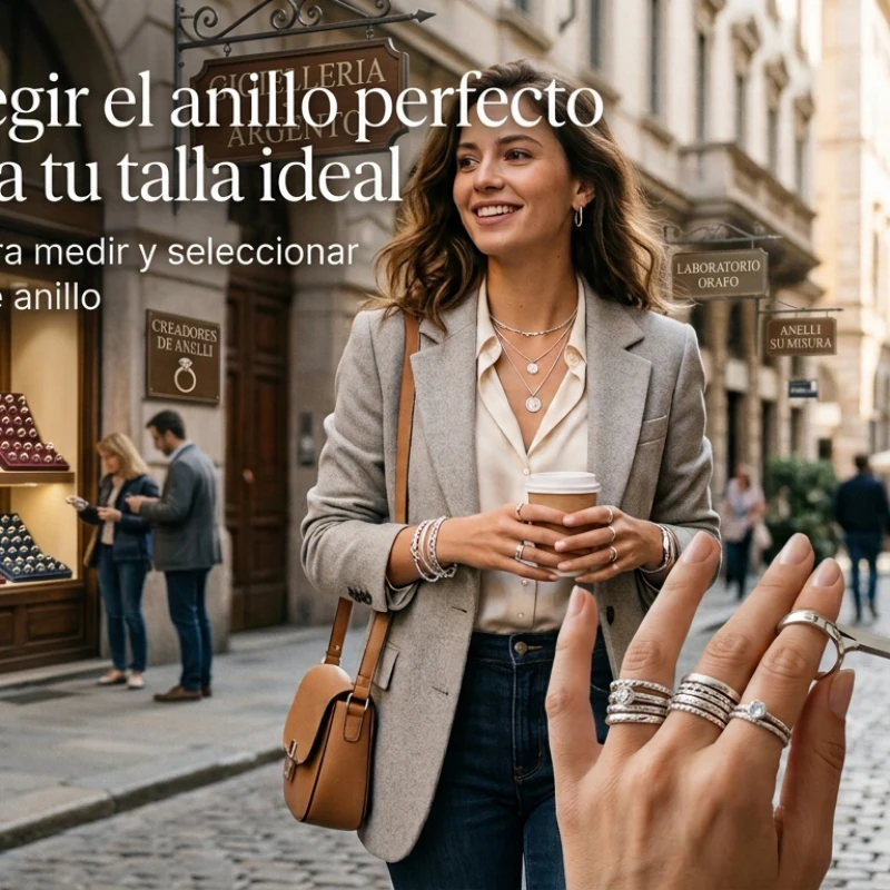Cómo elegir el anillo perfecto: encuentra tu talla ideal