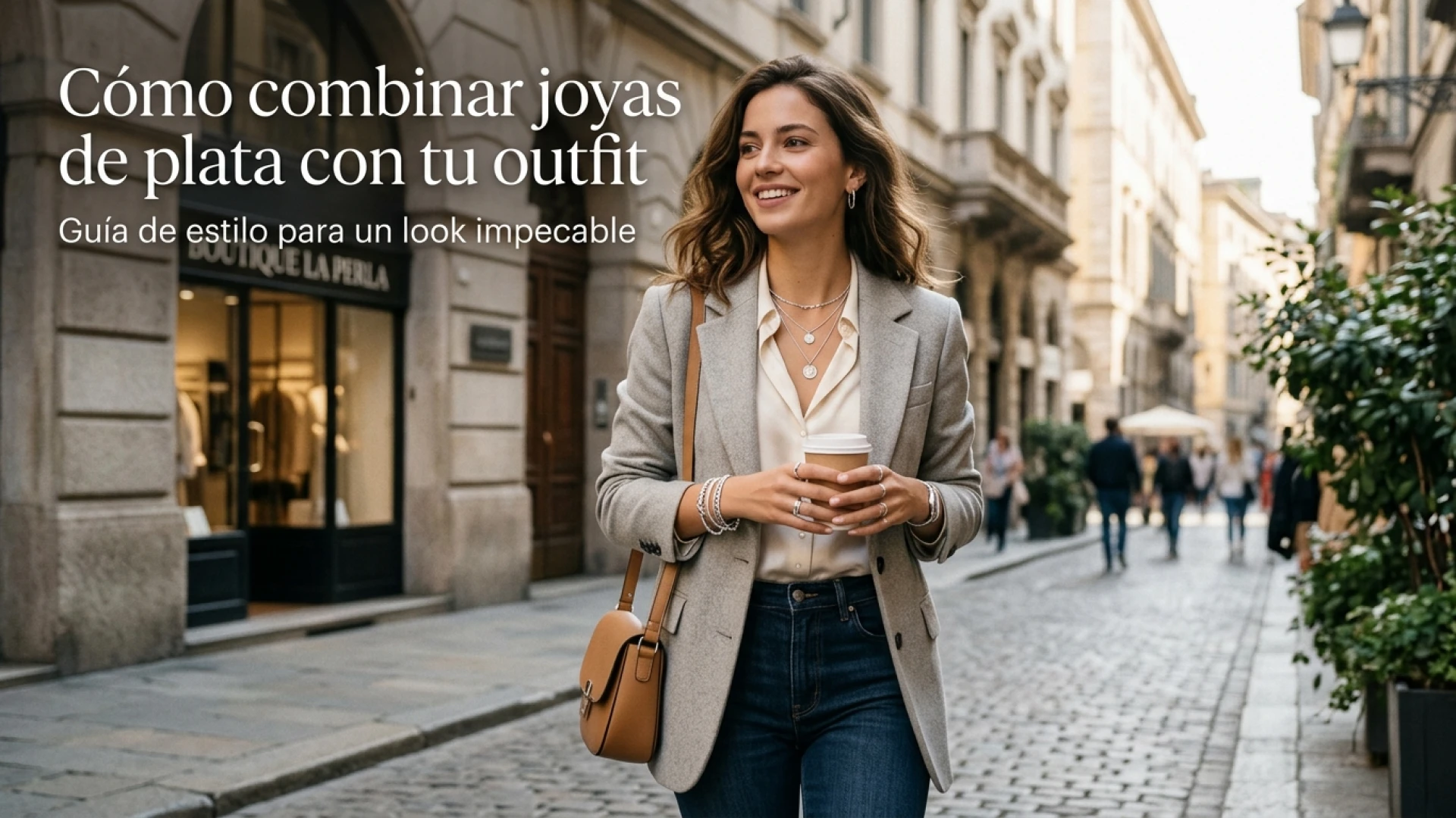 Cómo combinar joyas de plata con tu outfit