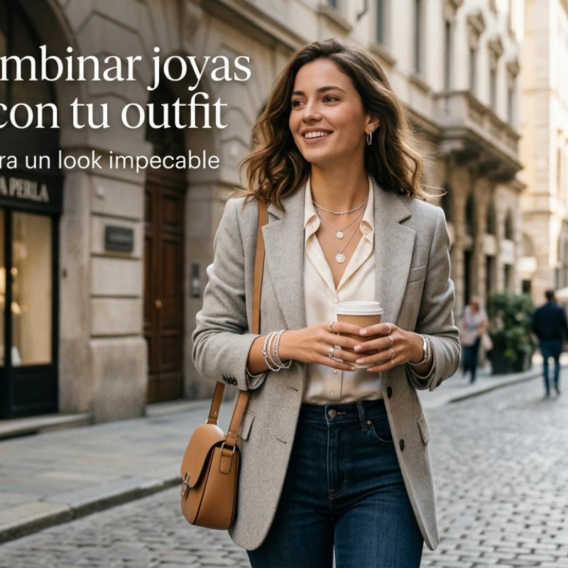 Cómo combinar joyas de plata con tu outfit