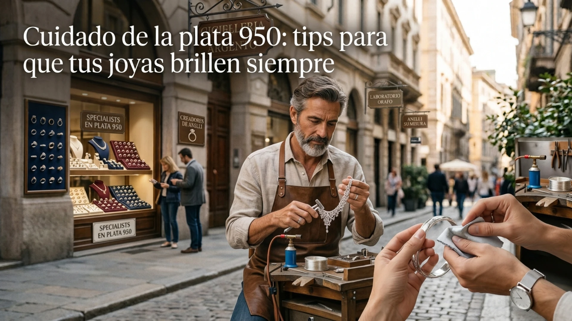 Cuidado de la plata 950: tips para que tus joyas brillen siempre