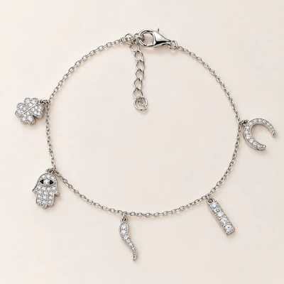 Pulsera de Charms de Buena Suerte