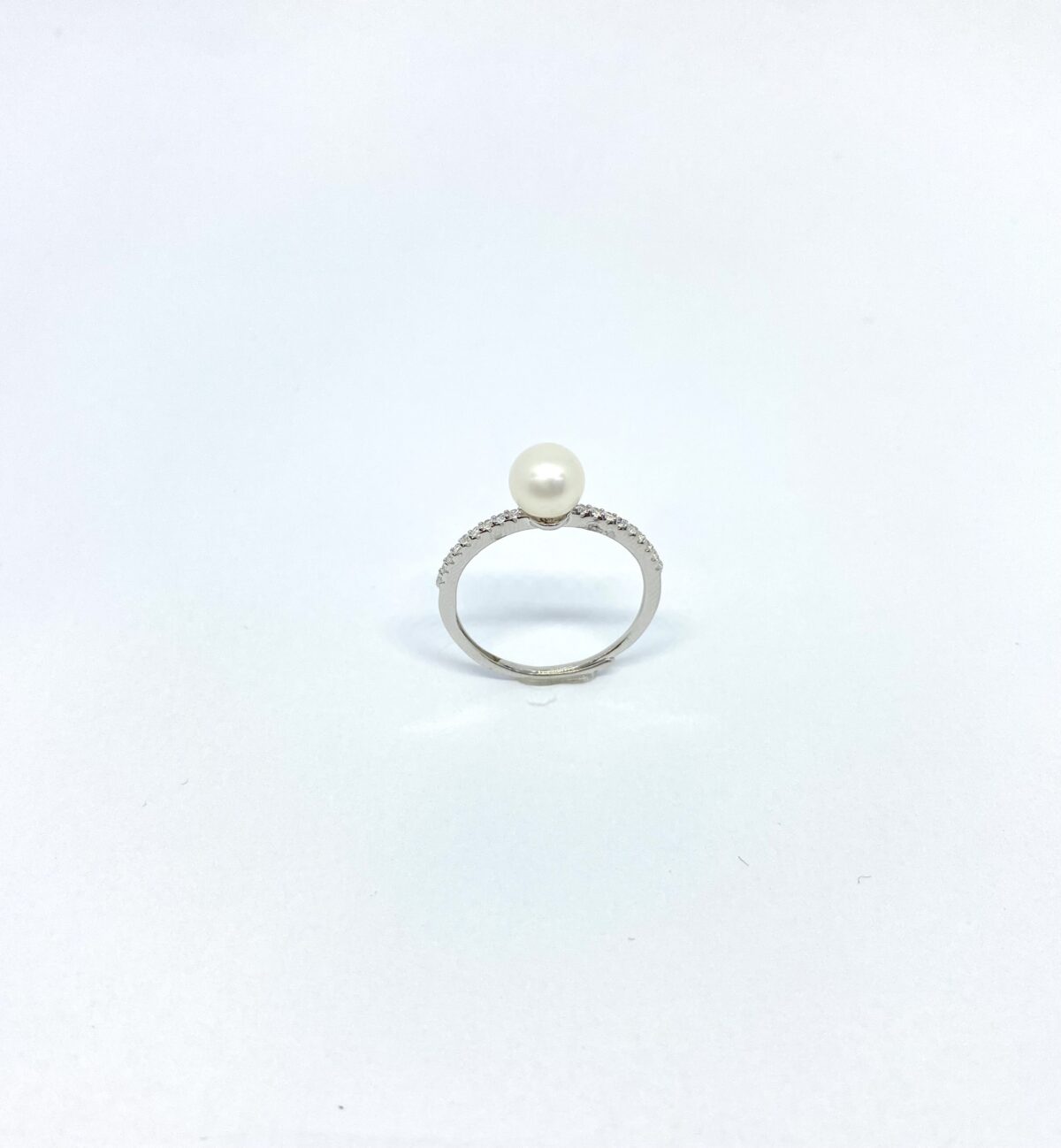 IMG_4048 SoleJoyas Sortija de Plata con Perla Natural y cristales - Imagen 2