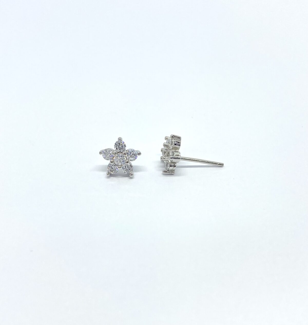 SoleJoyas Roseta en Plata 9.25 con cristales - Imagen 1