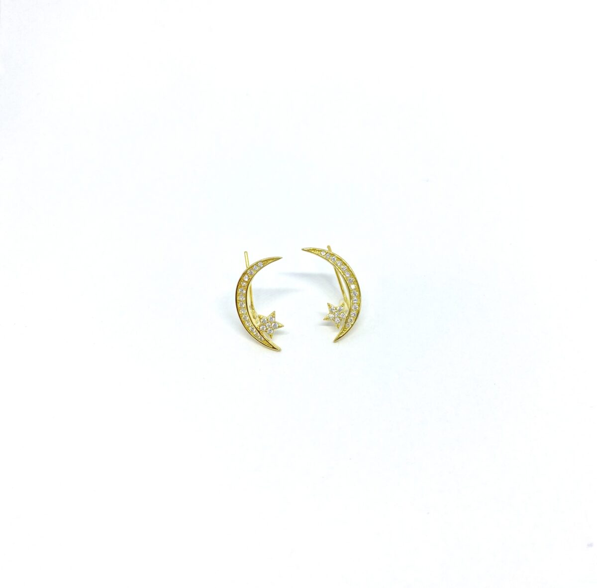 Enchapado en Oro 18k SoleJoyas Arete Trepador enchapado en Oro 18k - Imagen 1