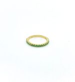 SoleJoyas Sortija Rivier Oro 18k - Imagen 2