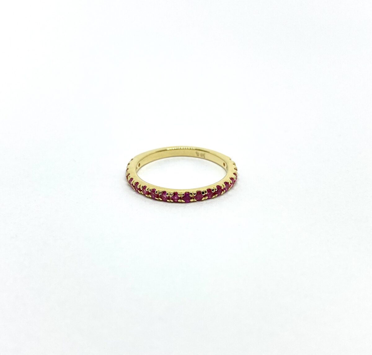 Sortija Rivier Roja SoleJoyas Sortija Rivier Oro 18k - Imagen 1