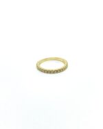 SoleJoyas Sortija Rivier Oro 18k - Imagen 4