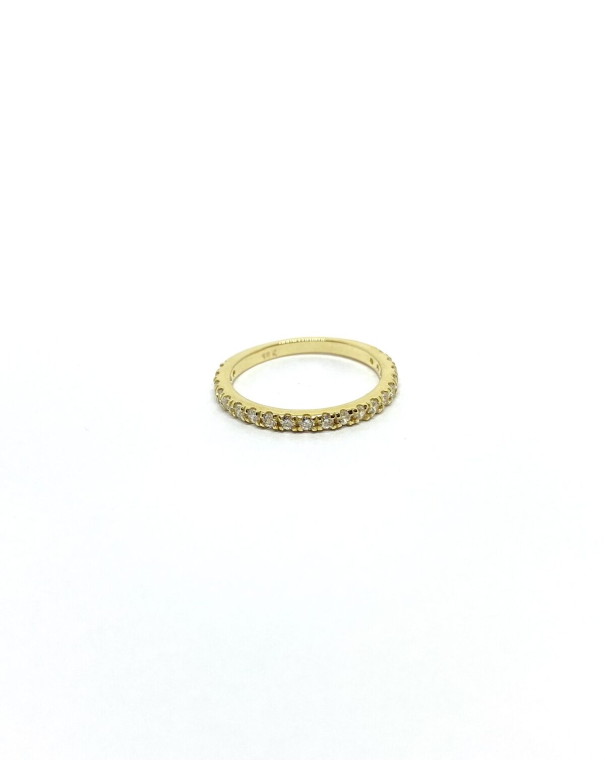 SoleJoyas Sortija Rivier Oro 18k - Imagen 4