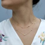 SoleJoyas Collar de Plata enchapado en Oro 18k Dijes de Protección - Imagen 2