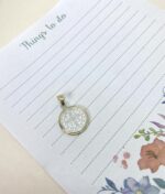 SOLEJOYAS DIJE DE SAN BENITO EN PLATA 9.50 Y ORO DE 18K - Imagen 3