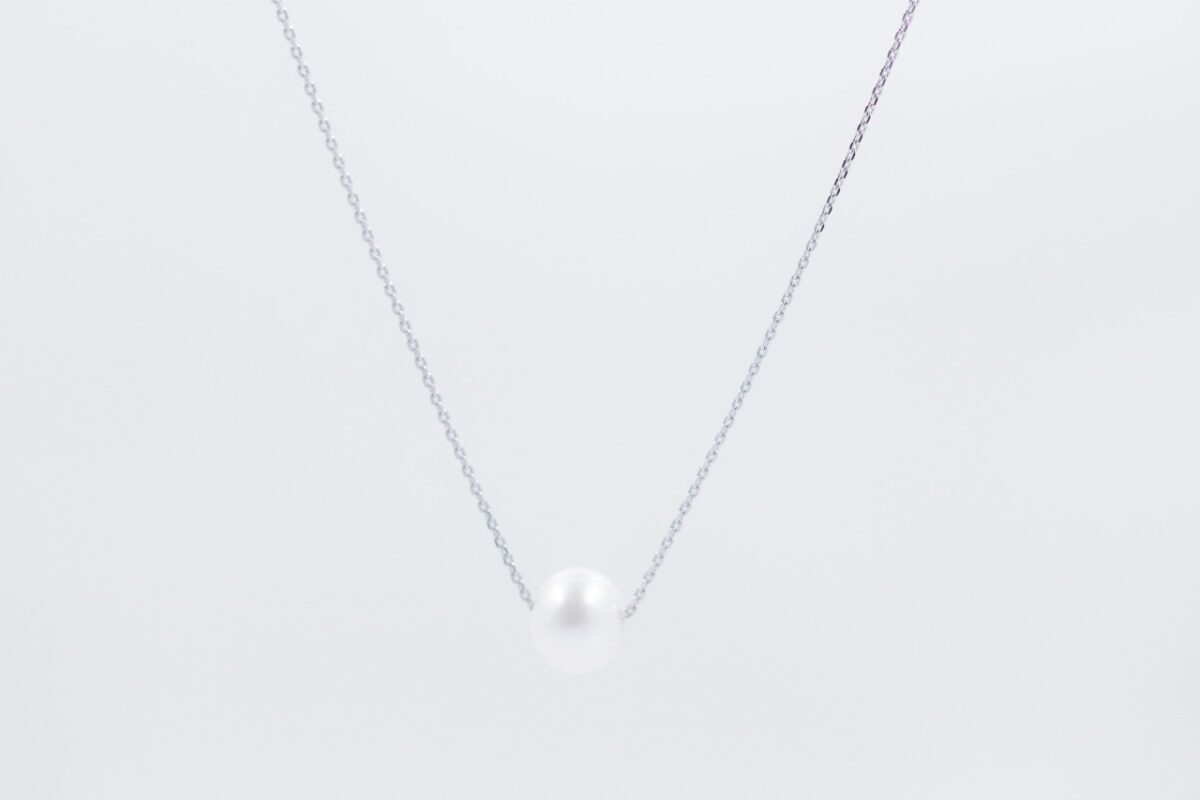 Imagen de WhatsApp 2022-12-09 a las 20.22.16 solejoyas collar de plata 9.25 con perla del rio natural - Imagen 1