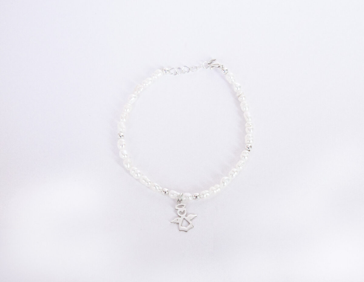 SoleJoyas Pulsera Angel Plata - Imagen 1