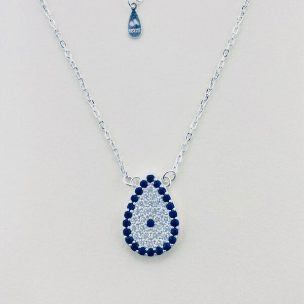 SoleJoyas Collar De Plata Ojo Turco