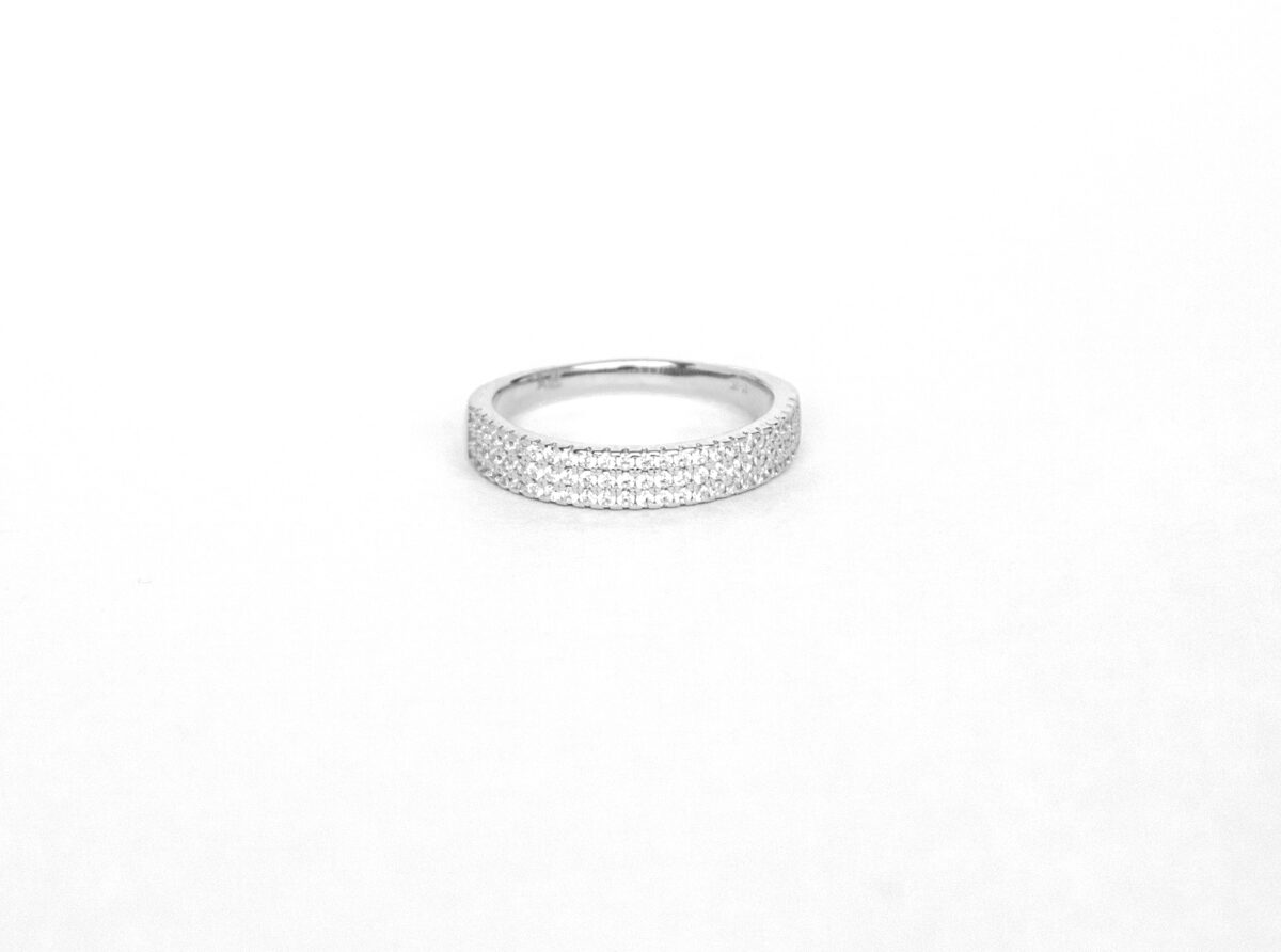 _MG_7884 SoleJoyas Sortija Rivier Plata - Imagen 1