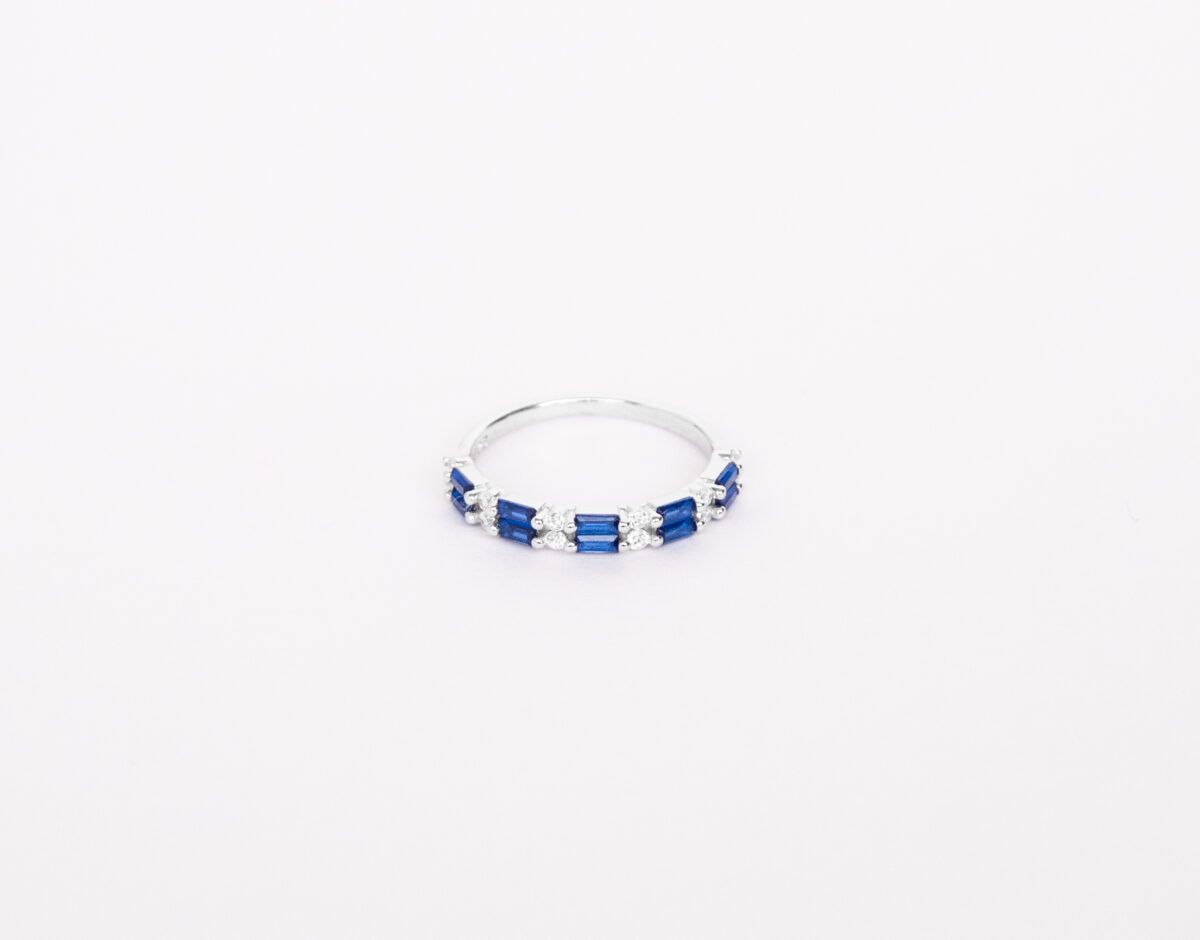 _MG_7904 SoleJoyas Sortija Baguette Plata - Imagen 2