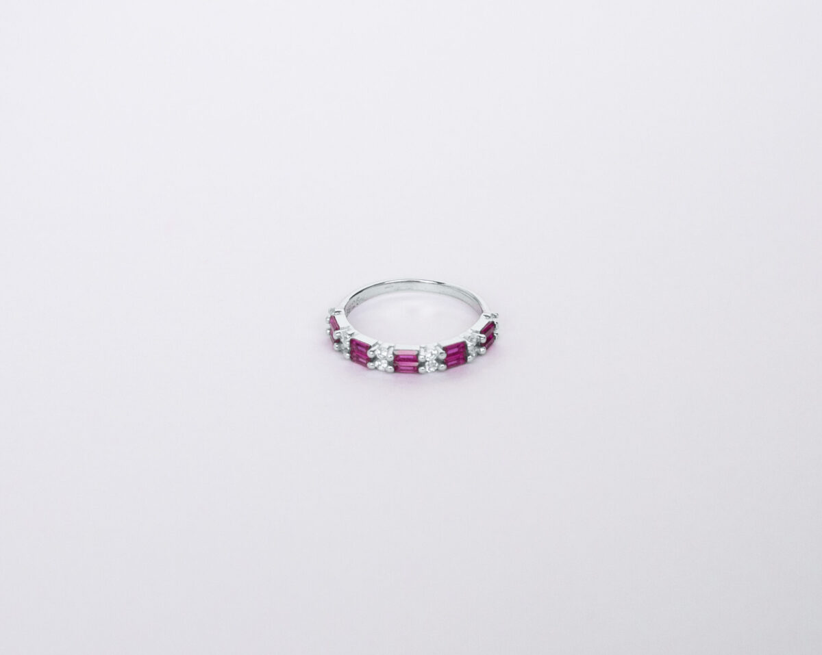 _MG_7926 SoleJoyas Sortija Baguette Plata - Imagen 1