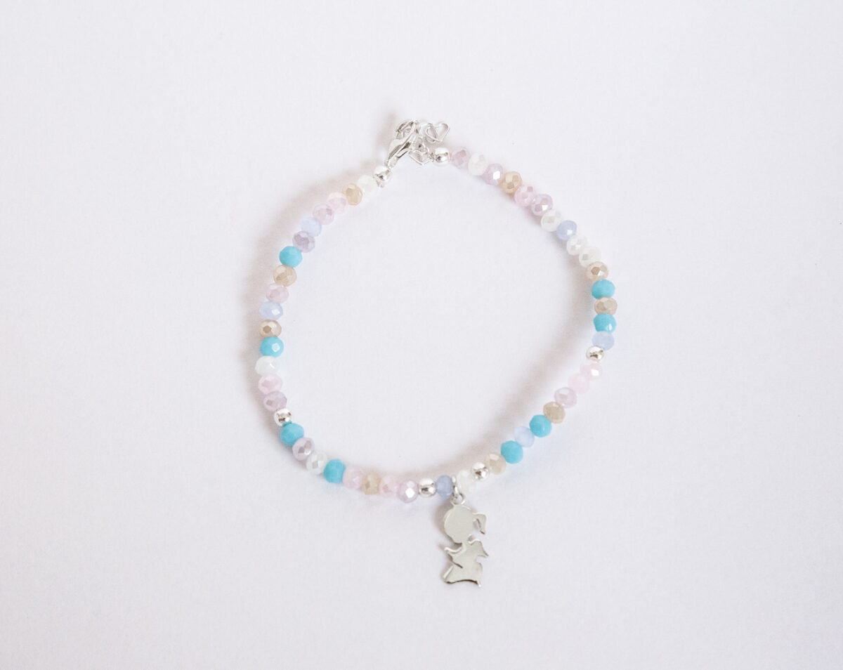 _MG_7945 SoleJoyas Pulsera Plata con cristales - Imagen 1