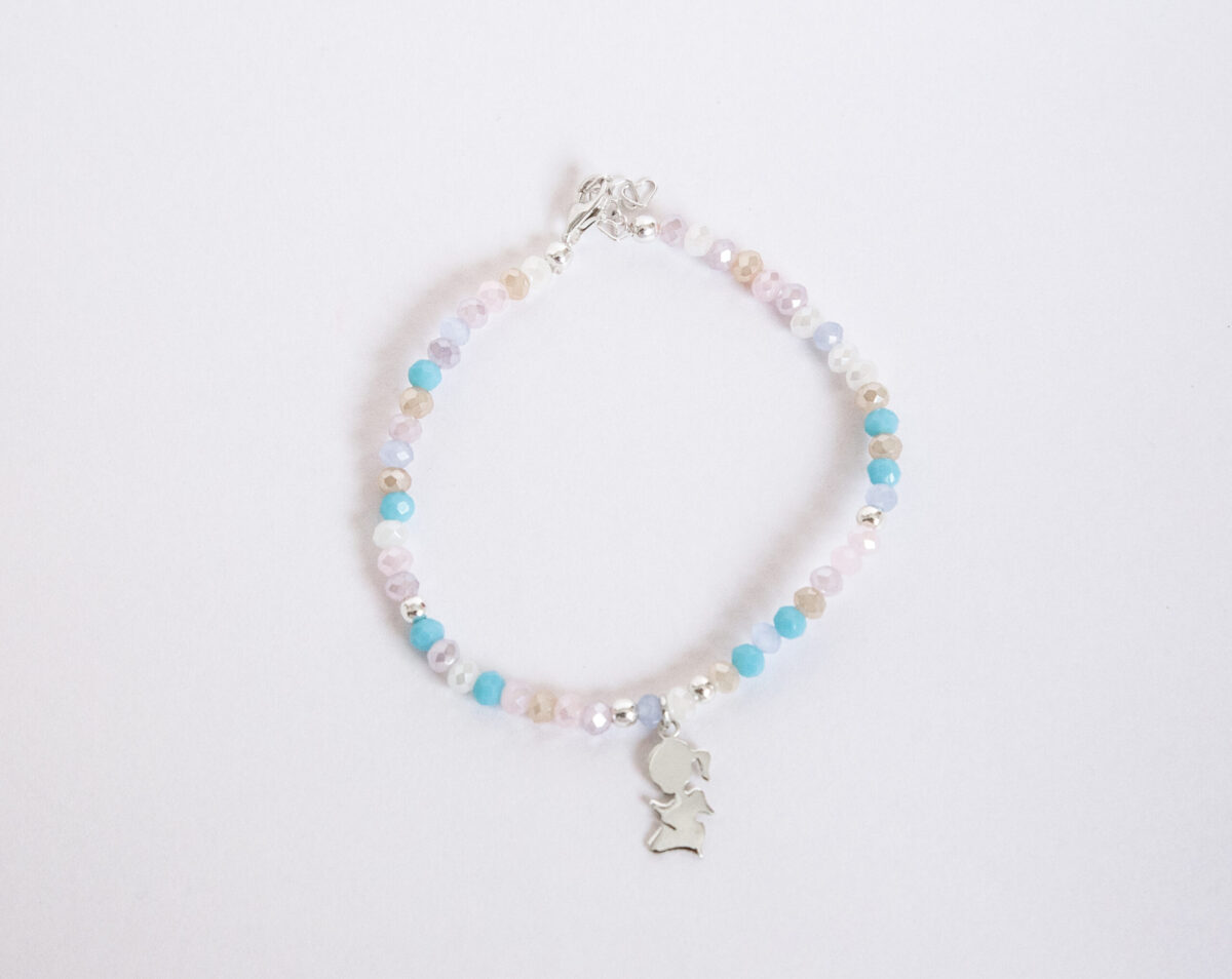 SoleJoyas Pulsera Plata con cristales - Imagen 1