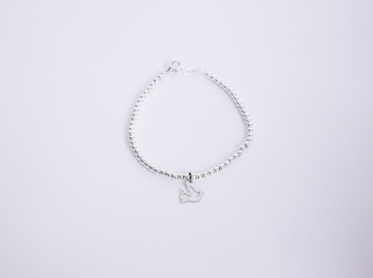 SoleJoyas Pulsera Plata Angel y Espiritu Santo - Imagen 2
