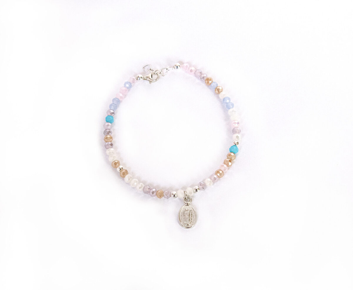 SoleJoyas Pulsera Plata con cristales - Imagen 2